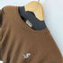 メンズビギ MENS BIGI 80-90S フロントプリント Vガゼット クルーネック Tシャツ メンズ