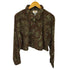 タルボット TALBOTS Stretch クロップド ペイズリー L/S シャツ レディース import:XL