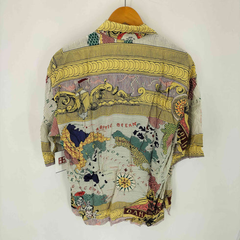 Far Away インドネシア製 総柄 S/S シャツ メンズ import:M