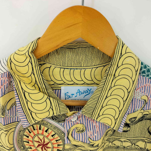 Far Away インドネシア製 総柄 S/S シャツ メンズ import:M