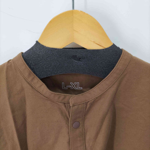 ムジラボ MUJI labo 洗いざらしプルオーバーシャツ メンズ import:L