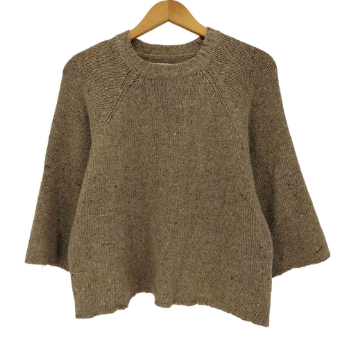 ナチュラルランドリー NATURAL LAUNDRY ネップ ウールニットプルオーバー レディース JPN:2