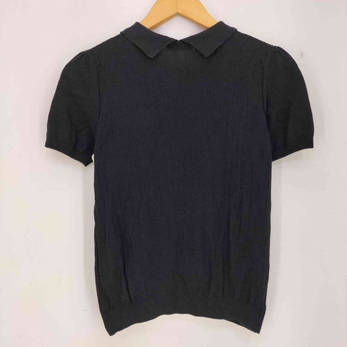 サリースコット Sally Scott リブニット ポロシャツ レディース JPN:M