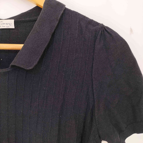 サリースコット Sally Scott リブニット ポロシャツ レディース JPN:M