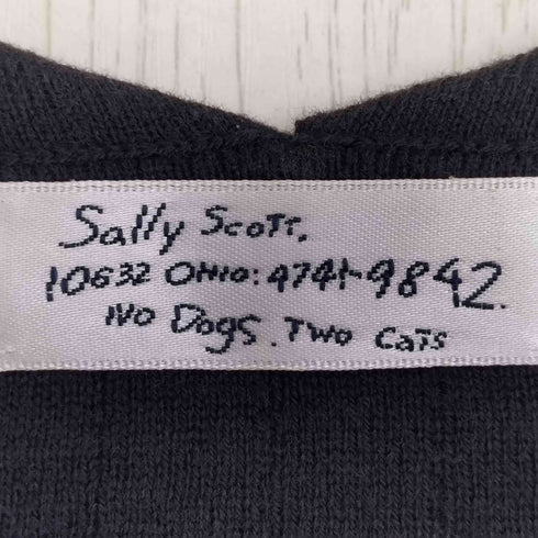 サリースコット Sally Scott リブニット ポロシャツ レディース JPN:M