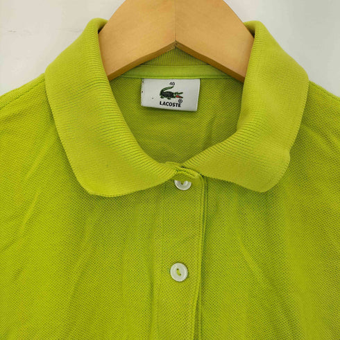 ラコステ LACOSTE ワニ刺繍 鹿の子ポロシャツ メンズ 40