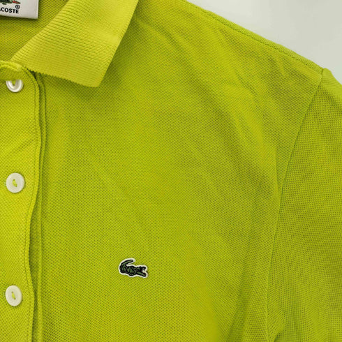 ラコステ LACOSTE ワニ刺繍 鹿の子ポロシャツ メンズ 40