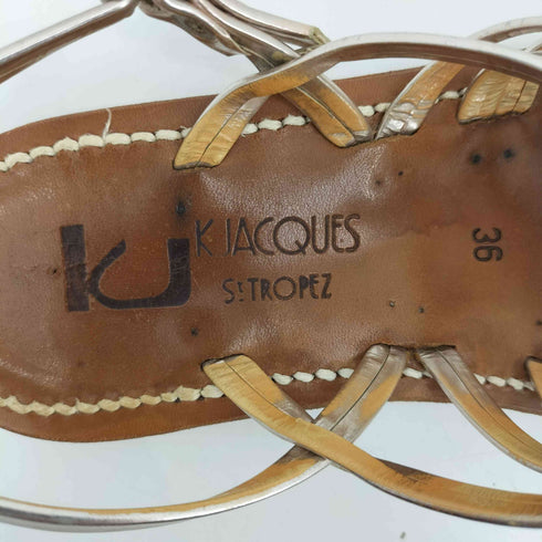K.JACQUES レースUPサンダル レディース EUR:36