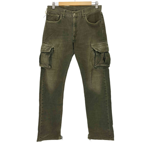 リーバイス Levis 505 カーゴデニム 裾スリット加工 メンズ W34/L33