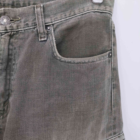 リーバイス Levis 505 カーゴデニム 裾スリット加工 メンズ W34/L33