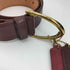 コーチ COACH レザーバックルベルト レディース SMALL