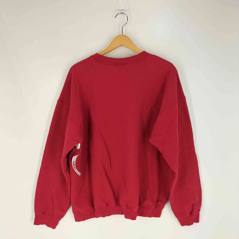 ヘインズ Hanes 90s 刺繍タグ コットンポリ クルーネックスウェット メンズ import:L