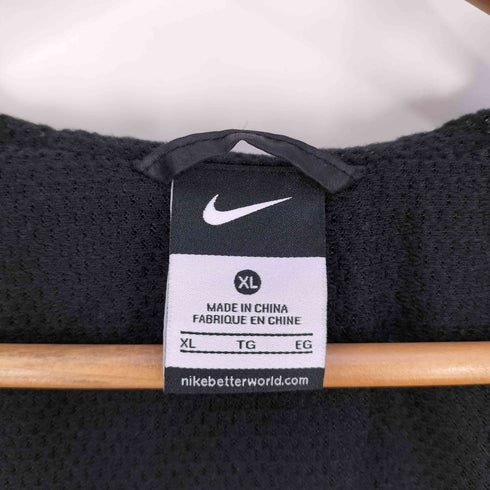 ナイキ NIKE ロゴ刺繍 裏地メッシュ フーデッド ジップアップ ジャケット メンズ import:XL