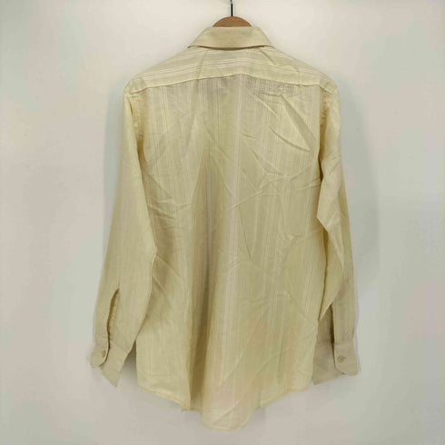 70s カナダ製 vintage ストライプドレスシャツ メンズ