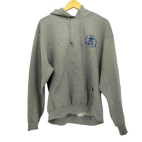 ジャージーズ JERZEES 00S 学生団体 両面プリント L/S プルオーバーパーカー メンズ LGG