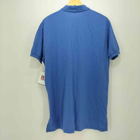ポロバイラルフローレン Polo by RALPH LAUREN 90S ポニー刺繍 S/S 鹿の子 ポロシャツ メンズ import:L