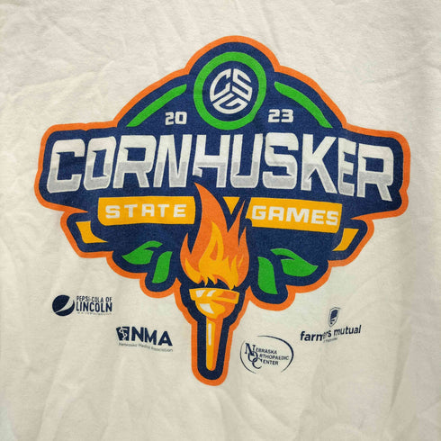 ポートアンドカンパニー PORT and COMPANY CORNHUSKER STATE GAMES 半袖 Tシャツ メンズ import:M