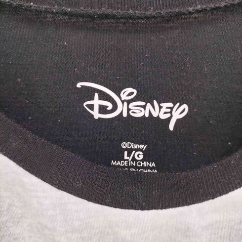 テーマパークキャラクター L/S ラグラン Tシャツ メンズ L/G