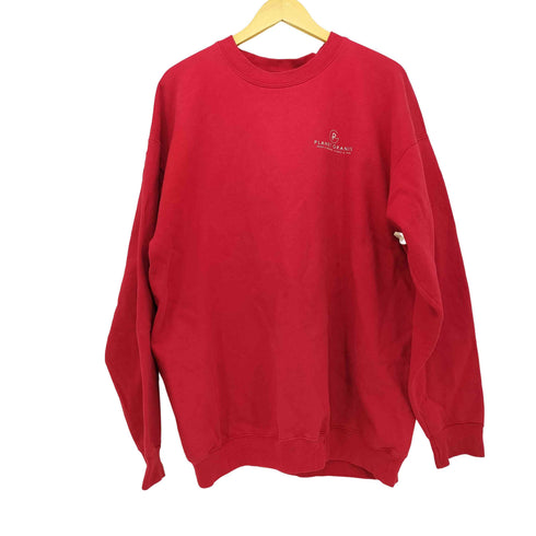 ヘインズ Hanes 90S 刺繍タグ ハイチ製 イベントスタッフ クルーネック プルオーバースウェット メンズ