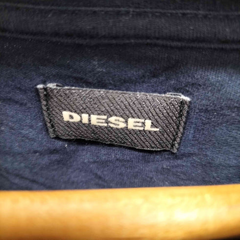 ディーゼル DIESEL S/S フロントデニムポケットVネックTシャツ メンズ import:L