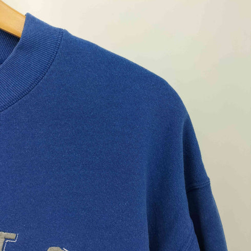 エヌエフエル NFL 00S フロント 刺繍 L/S プルオーバースウェット コットンポリ メンズ import:M