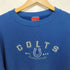 エヌエフエル NFL 00S フロント 刺繍 L/S プルオーバースウェット コットンポリ メンズ import:M