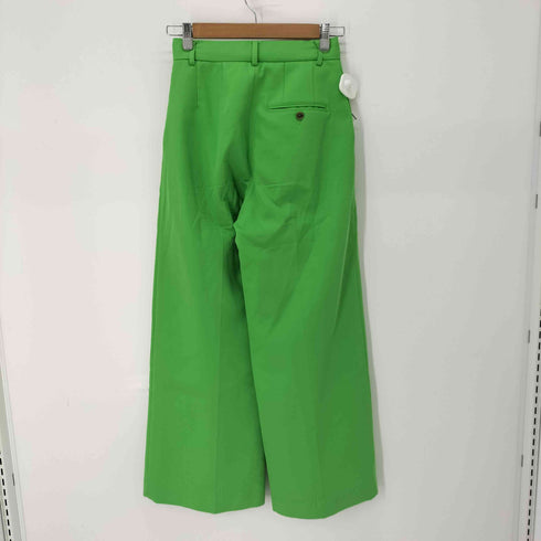 メゾンスペシャル MAISON SPECIAL 21SS カラーワイドスラックスパンツ レディース JPN:36