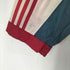 アディダス adidas 80S フロントロゴワッペン ナイロンハーフジップブルゾン メンズ import:S