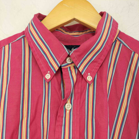 ラルフローレン RALPH LAUREN CLASSIC FIT ストライプ長袖シャツ メンズ import:L