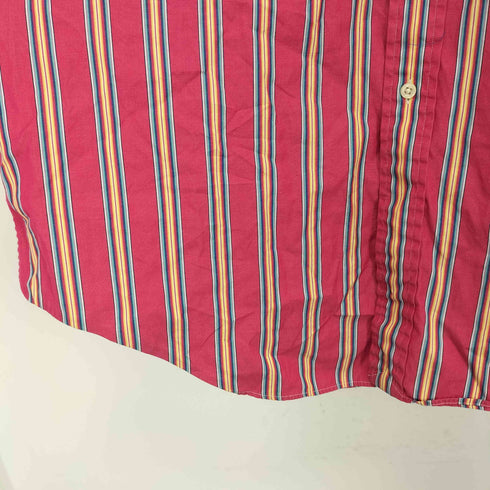 ラルフローレン RALPH LAUREN CLASSIC FIT ストライプ長袖シャツ メンズ import:L