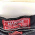 MACHINE JEANS CO. ドラゴン刺繍 ブラック バギーデニム パンツ メンズ 38/30