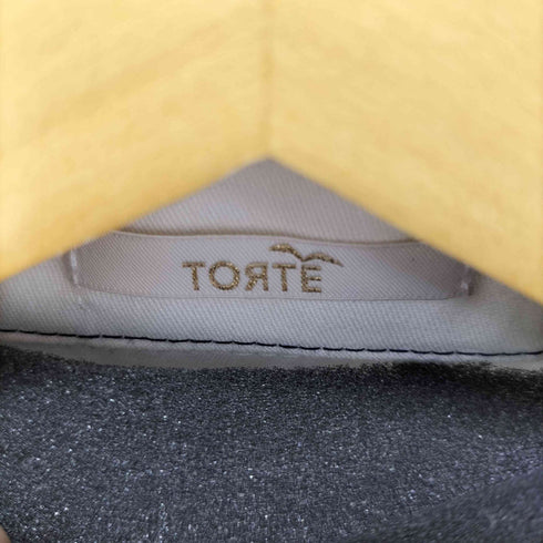 TORTE フロントジップシャツワンピース レディース import:M