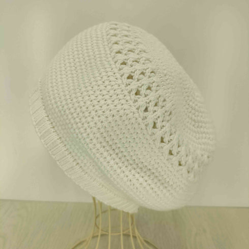 オーバーライド override KUFI KNIT BERET OGN COTTON メンズ 58cm