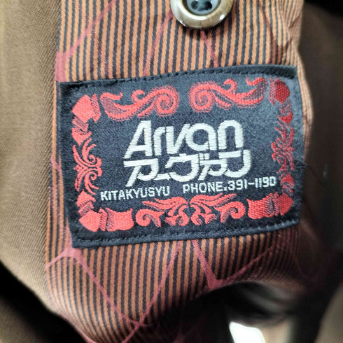 ARVAN 2B テーラードジャケット メンズ