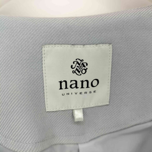 ナノユニバース NANO universe ルーシア ツイルノーカラーコート レディース JPN:38