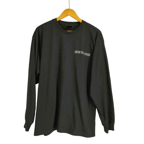 ニューバランス NEW BALANCE MET24 Reflection NB Logo Long Sleeve Tee メンズ L