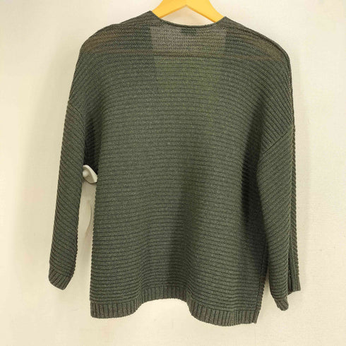マレーラスポーツ MARELLA SPORT ボタンレス シアーカーディガン レディース