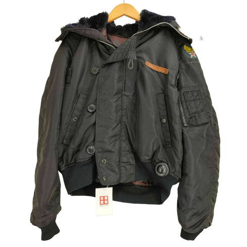 アヴィレックス AVIREX 90s EMARジップ U.S. Air Force N2B フライトジャケット メンズ MIDIUM