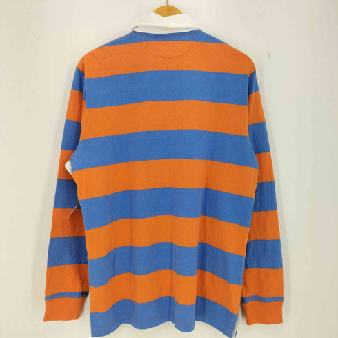 ポロラルフローレン POLO RALPH LAUREN CLASSIC FIT ポニー刺繍 ボーダー ラガーシャツ メンズ import:M