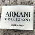 アルマーニコレツィオーニ ARMANI COLLEZIONI イタリア製 ウールナイロン パイル地 Vネック ニット メンズ 50