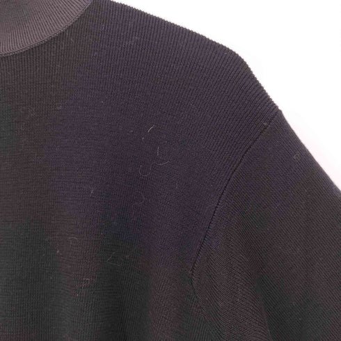 アルマーニコレツィオーニ ARMANI COLLEZIONI イタリア製 メリノウール ジップ ハイネック ニット メンズ 48