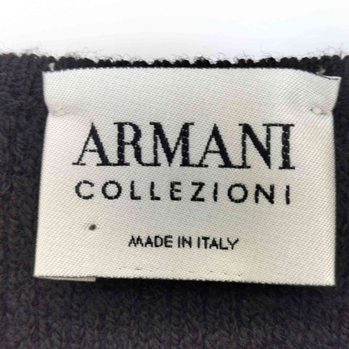アルマーニコレツィオーニ ARMANI COLLEZIONI イタリア製 Vネック ワッフルニット メンズ