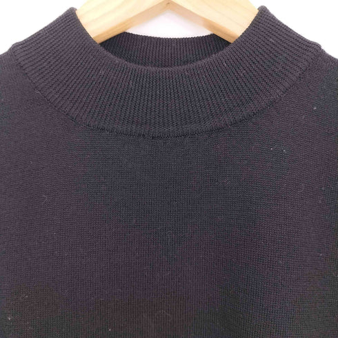 GIAN MARCO VENTURI イタリア製 サークル刺繍 ハイネック ニット メンズ