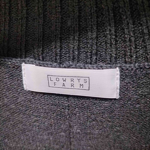 ローリーズファーム LOWRYS FARM ハイZIPニットワンピース レディース FREE