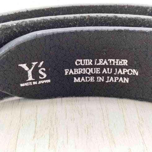 ワイズ Ys レザーベルト メンズ