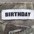 BIRTHDAY ダブルニー ツリーカモ 迷彩柄 ペインター パンツ メンズ M