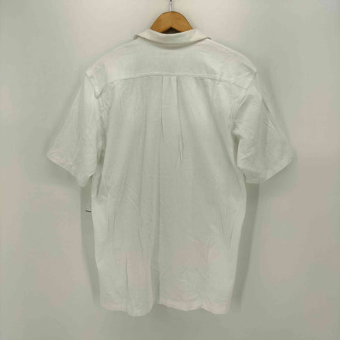 コムデギャルソンシャツ COMME des GARCONS SHIRT フランス製 ループカラー コットン S/S ポケット シャツ メンズ JPN:M