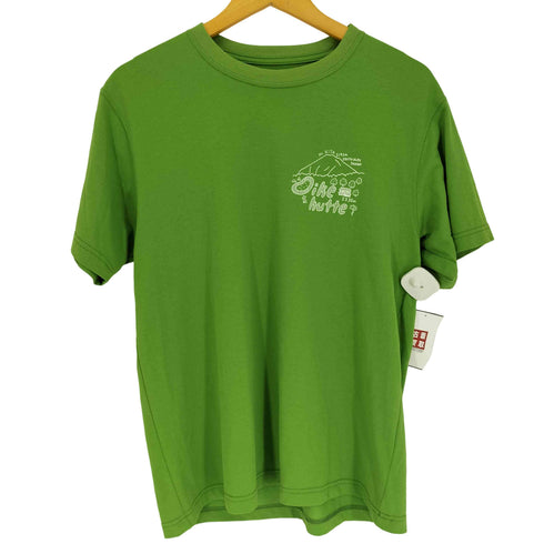 モンベル mont bell 南富良野 北岳山 ウィックロン Oike hutte Tシャツ メンズ import:L
