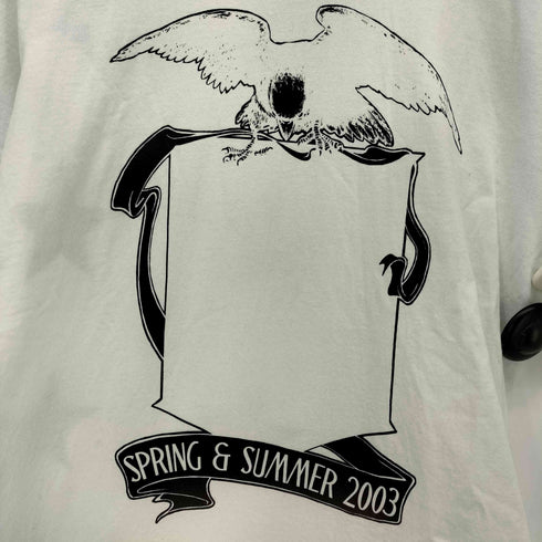 ジュンヤワタナベコムデギャルソンマン JUNYA WATANABE COMME des GARCONS MAN AD2003 イーグル 星 両面プリント S/S Tシャツ メンズ JPN:M