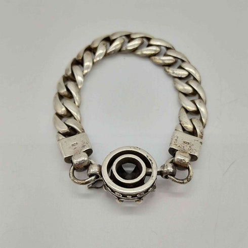 925 刻印 クラウン シルバー ブレスレット メンズ